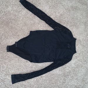 Free People Net Outset Bodysuit